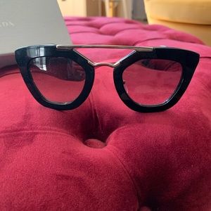 Authentic Prada cateye sunglasses
